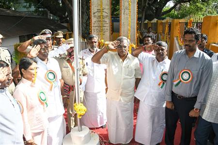 De Jure Transfer Day held on 16-08-2024 at Kizhur Monument, Puducherry