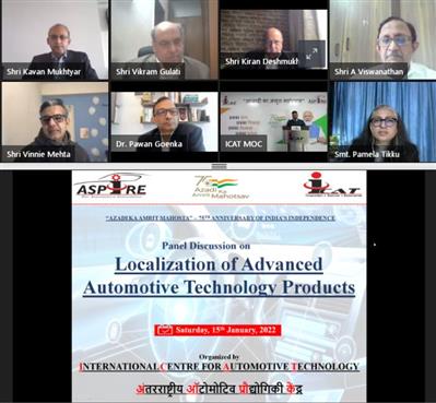 Panel discussion on localization of Advanced Automotive Technology Products