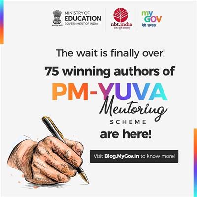 75 winning authors of PM-YUVA Mentoring Scheme announced