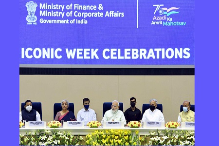 Iconic Week Celebrations of Ministry of Finance and Ministry of Corporate Affairs