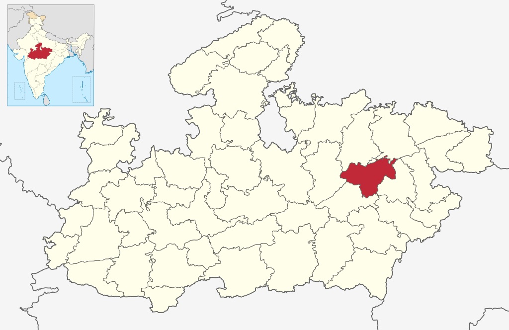 Digital District Repository Detail Digital District Repository   MP Katni District Map 