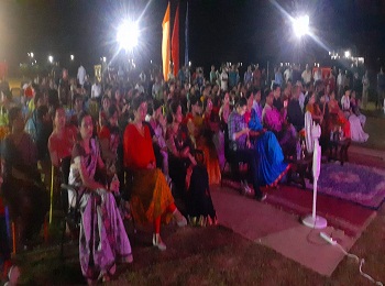 Regional Outreach Bureau , Bhubaneshwar organized an evening of cultural program in Odisha