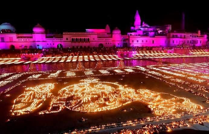 Celebrating Deepotsav in Ayodhya with a Guinness record
